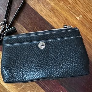 Coach Leather Wristlet